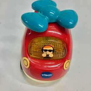 VTech Red and Blue Toy Helicopter - Toddler Interactive Vehicle